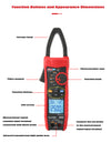 UNI-T UT219PV Clamp Meter AC DC Pliers Ammeter Voltmeter 1000A 1500V 2500V PEAK LPF Measure detail image 12