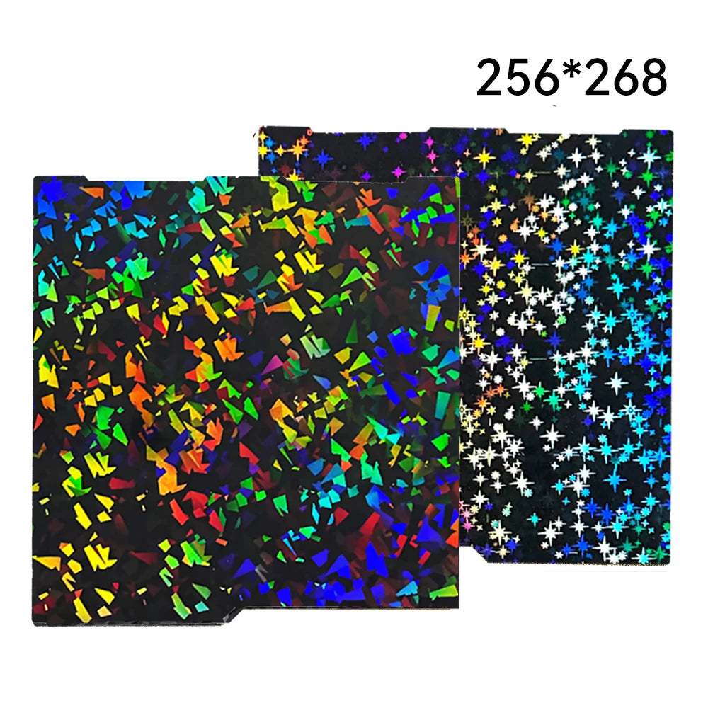 Kobra 3 Build Plate Kobra 3 Pei Textured PEO 256x268 For Anycubic Kobra 3 Combo Build Plate Spare Parts Double Sided Heat Bed