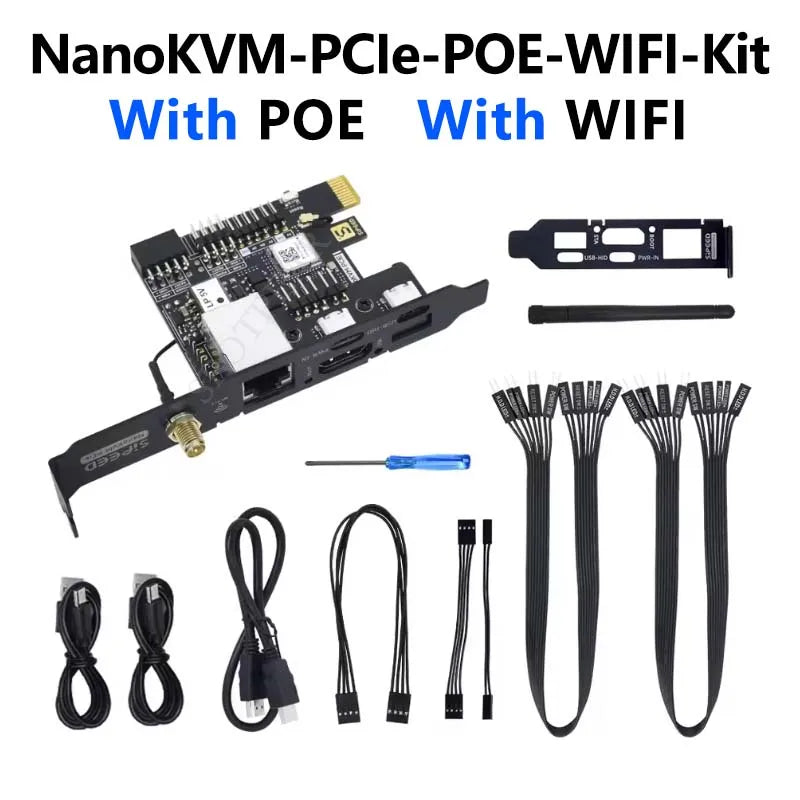 Sipeed NanoKVM PCIe Remote Control/ Power/ Desktop Maintenance Server UART HDMI USB RISC-V detail image 9