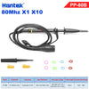 Hantek PP80-150-200-250-300 High Voltage Probe 60MHz-300MHz Kit Attenuation 10:1 Suitable For 1008c 6074be Various Oscilloscopes