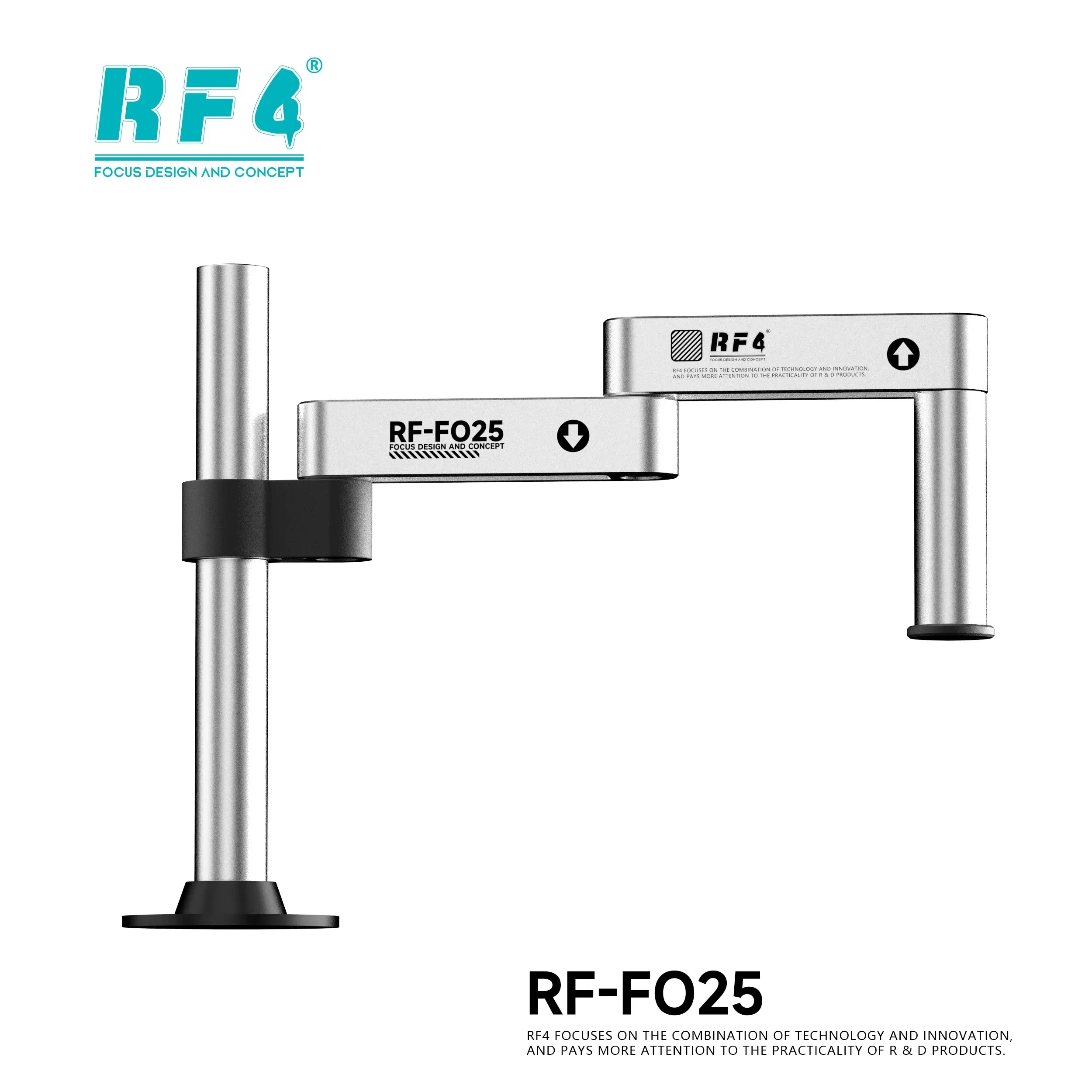 RF4 Rotating Microscope Folding Universal Stand FO24 FO25 FO26 Swing Arm For Stereo detail image 4