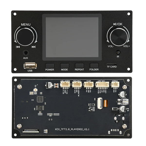 2.8-inch TFT Amplifier Bluetooth DC 4.5-5.0V 5W MP3 Decoder Board Car Audio USB TF FM Radio detail image 6