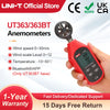 UNI-T Anemometer UT363 UT363BT Wind Speed Meter 0~30m/s Air Speedometer Digital Temperature Meter Wind Speed Measurement