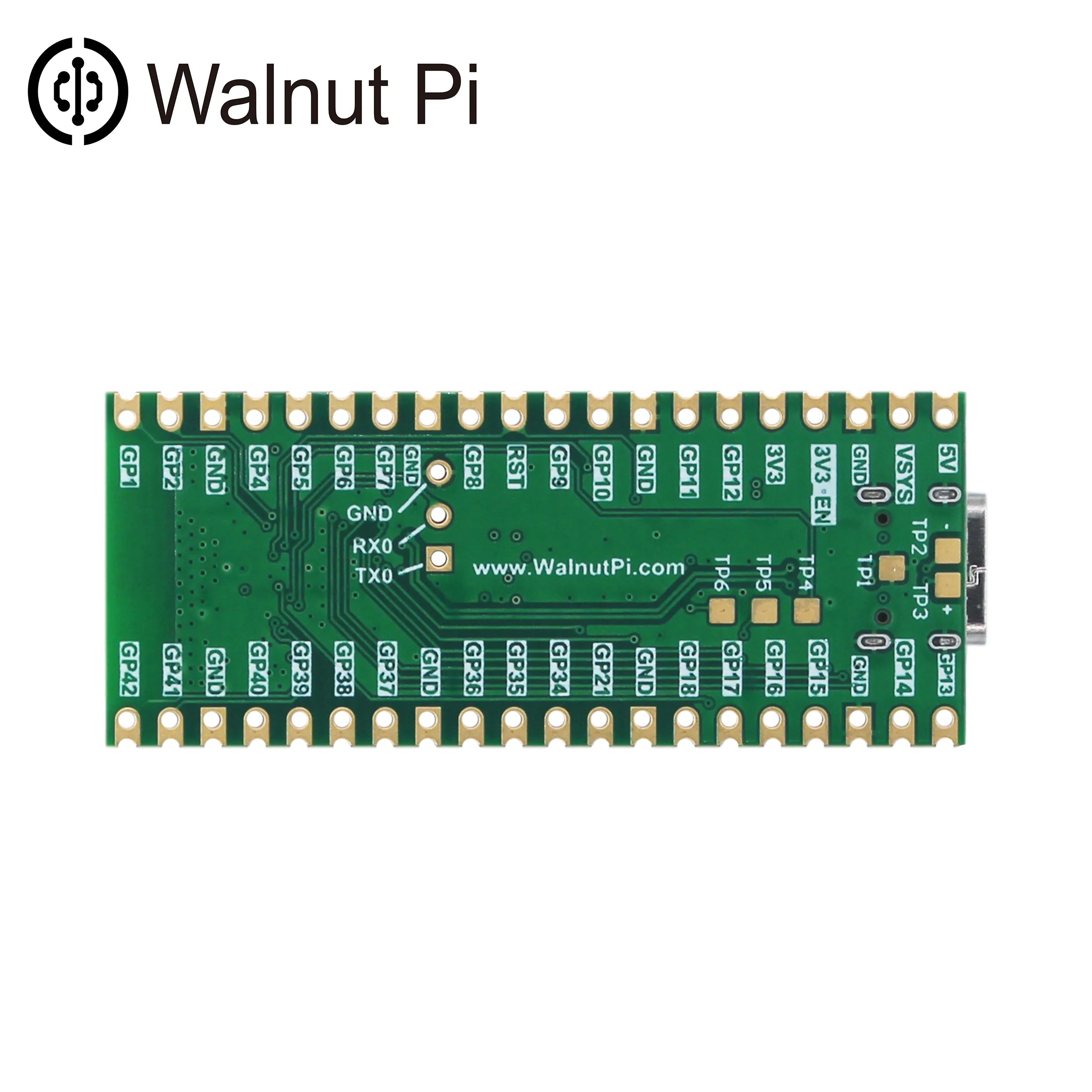 Walnut Pi PicoW ESP32-S3 S3R2 Development Board 2.4G WiFi 802.11 B/G/N+Bluetooth 5 for detail image 2