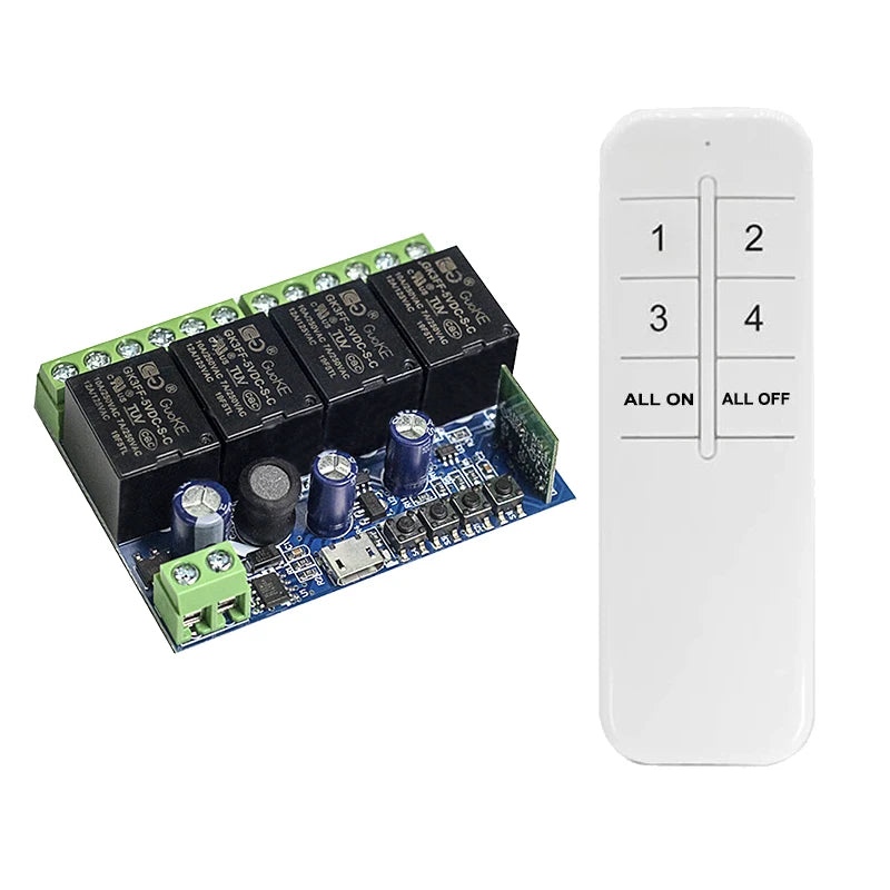 GERMA Input USB 5V DC 5 12 24 36 48V eWeLink Smart Wifi Switch Wireless Relay Receiver detail image 8