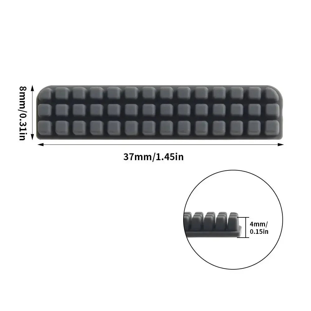 3/6/9/15Pcs Silicone Nozzle Brush for Bambu Lab A1/A1 Mini, 3D Printer Cleaning Wiper Scrubber, Hotbed Mounted Nozzle Cleaner