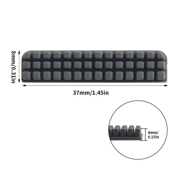 3/6/9/15Pcs Silicone Nozzle Brush for Bambu Lab A1/A1 Mini, 3D Printer Cleaning Wiper Scrubber, Hotbed Mounted Nozzle Cleaner