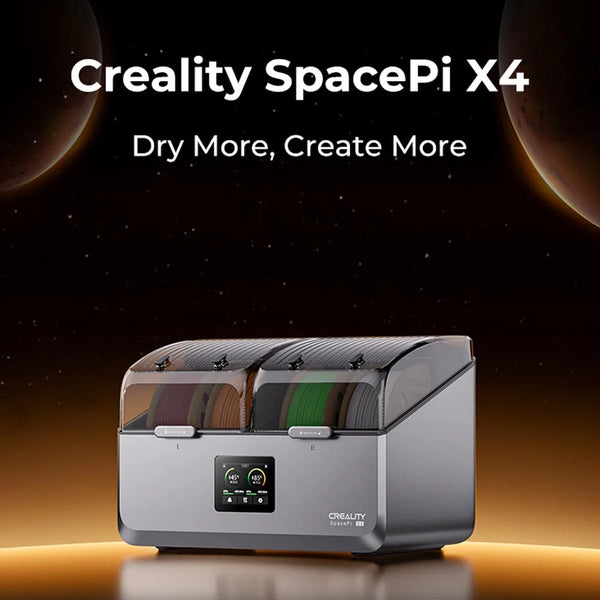 Creality Space Pi X4 Filament Dryer Dual Independent Heating Chambers Active Dehumidification FDM 3D Printer Filament Dryer Box