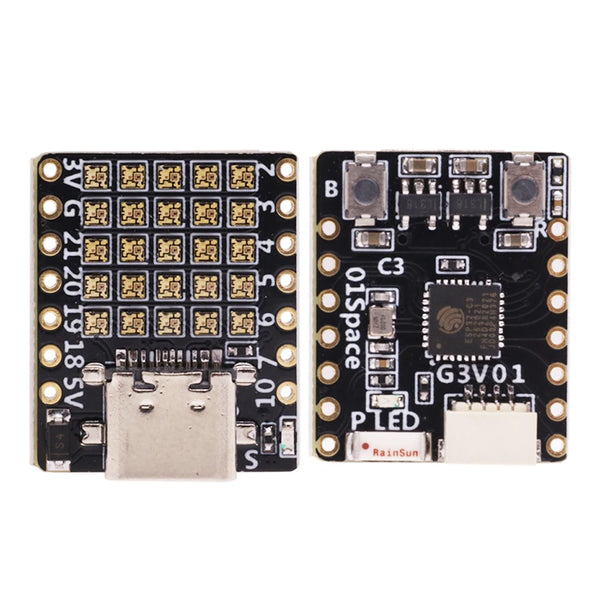 Raspberry Pi Pico RP2040 ESP32 C3 S3 RISC-V WiFi Bluetooth Development Board With 0.42 inch detail image 6