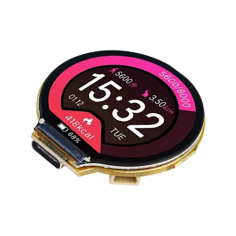 ESP32-C3 1.28 Inch Round Display GC9A01 IPS LCD Touch/Not Touching Screen ESP32 WIFI Bluetooth Dual Core product image