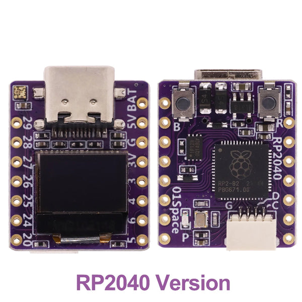 Raspberry Pi Pico RP2040 ESP32 C3 S3 RISC-V WiFi Bluetooth Development Board With 0.42 inch detail image 7