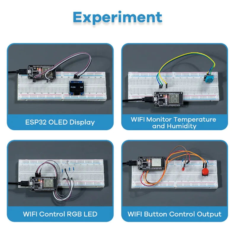 ESP32 Module Kit Starter Kit for ESP32 ESP-32S WIFI Module ESP32 WIFI Development Board detail image 5