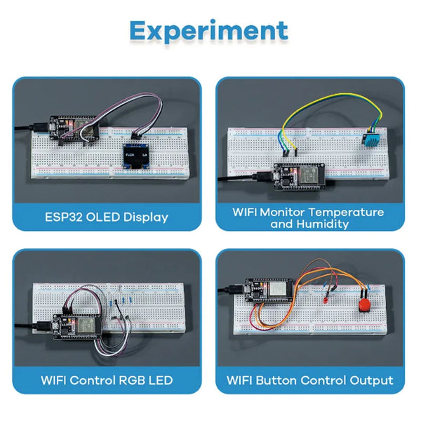 ESP32 Module Kit Starter Kit for ESP32 ESP-32S WIFI Module ESP32 WIFI Development Board detail image 5