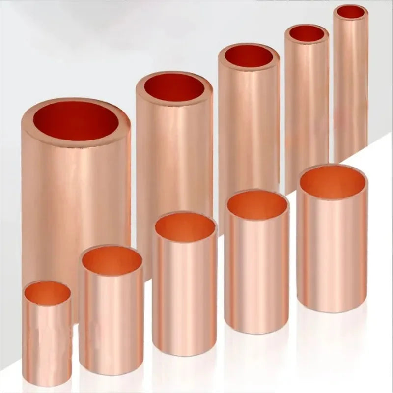125/250/578Pcs Wire Ferrules Kit  Copper Crimp Connector Copper Connection Tube Terminal Connect and Protect The Connection