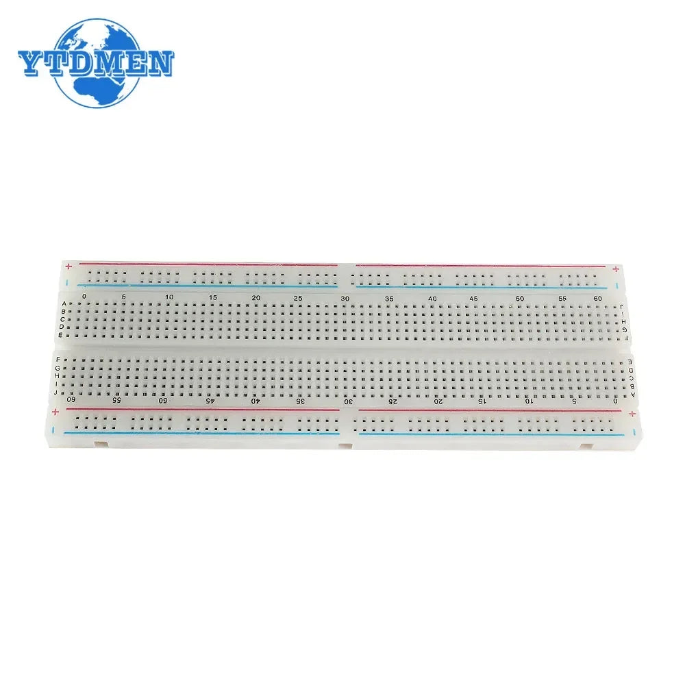 MB102 Breadboard Power Module 3.3V/5V MB-102 830 Points Prototype Bread Board +65pcs Jumper detail image 9