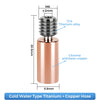 High Quality E3D V6 Throat V5 3D Printer Parts CR10 Bi-metal Heatbreak Copper Plated MK8 Throats For Kobra 2 Series CR10S CR6 SE