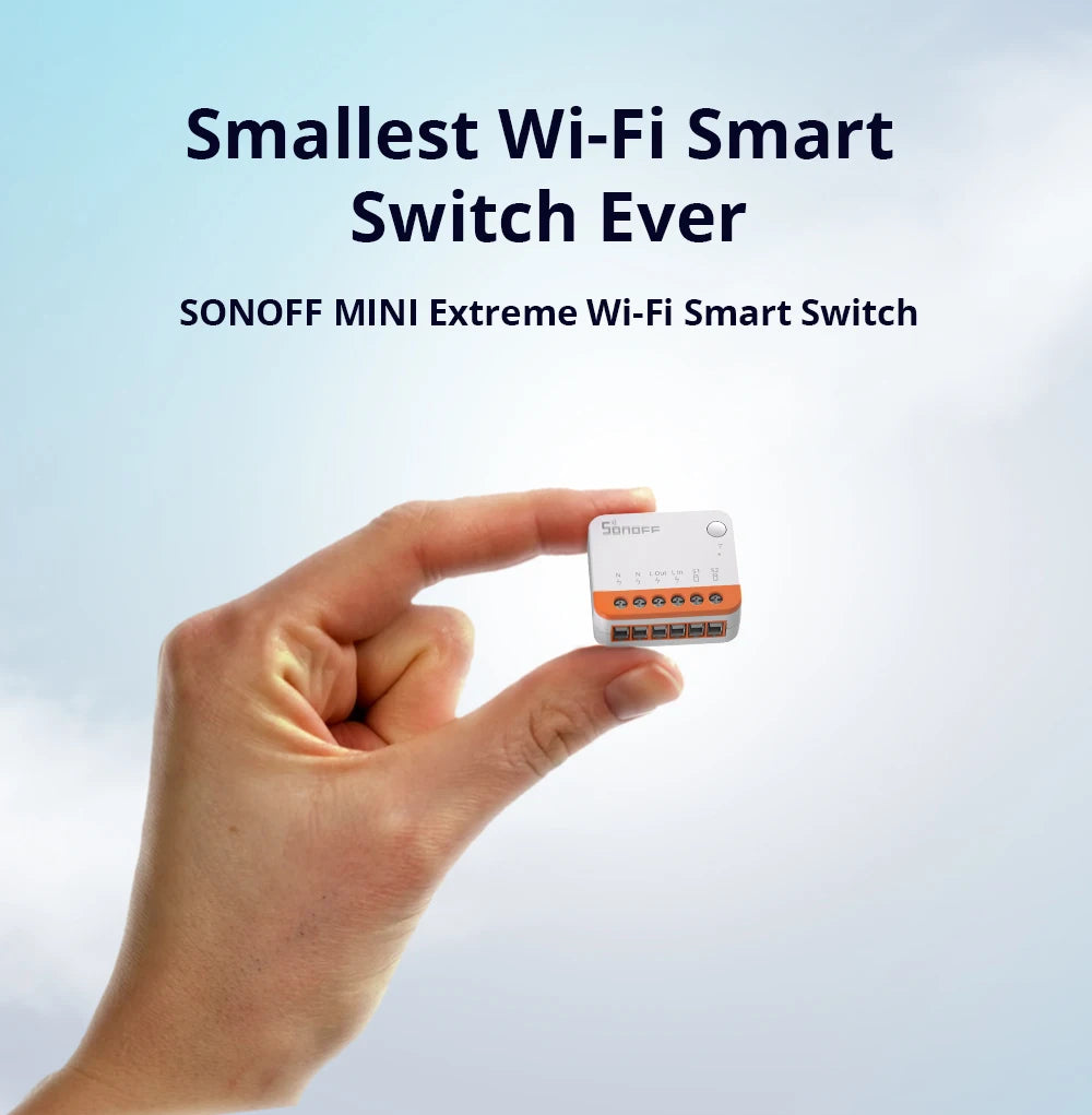 Sonoff Mini R4 Extreme Wifi Smart Switch Interruptor with Relay On-Off DIY Switch Module detail image 2
