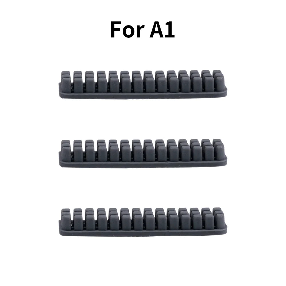 For Bambu Lab A1/A1mini Hotend Nozzle Brush Wiper Silicone Brush Mounted Scrubbers Cleaning Tool for Bamboo A1 3D Printer Parts