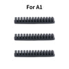 For Bambu Lab A1/A1mini Hotend Nozzle Brush Wiper Silicone Brush Mounted Scrubbers Cleaning Tool for Bamboo A1 3D Printer Parts