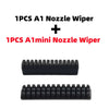 Nozzle Brush for Bambu Lab A1 Wiper Silicone Brush Hotbed Mounted Scrubbers for Bambulab A1 Cleaning Tool 3D Printer Accessories