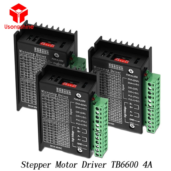 Upgrade Nema23 Stepper Motor Driver TB6600 4A DC9-42V Nema17 Drive For 3D Pinter Laser Engraving Machine product image