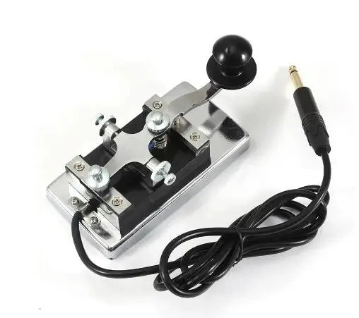 3.5mm Stainless Steel K4 Morse Wrench Set Plug Manual Telegraph Morse Key Handy CW Morse detail image 5