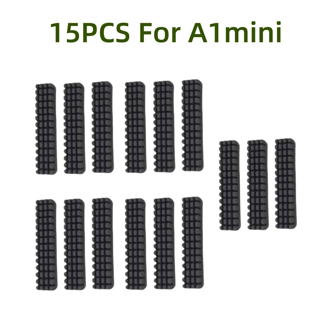 Nozzle Brush for Bambu Lab A1 Wiper Silicone Brush Hotbed Mounted Scrubbers for Bambulab A1 Cleaning Tool 3D Printer Accessories