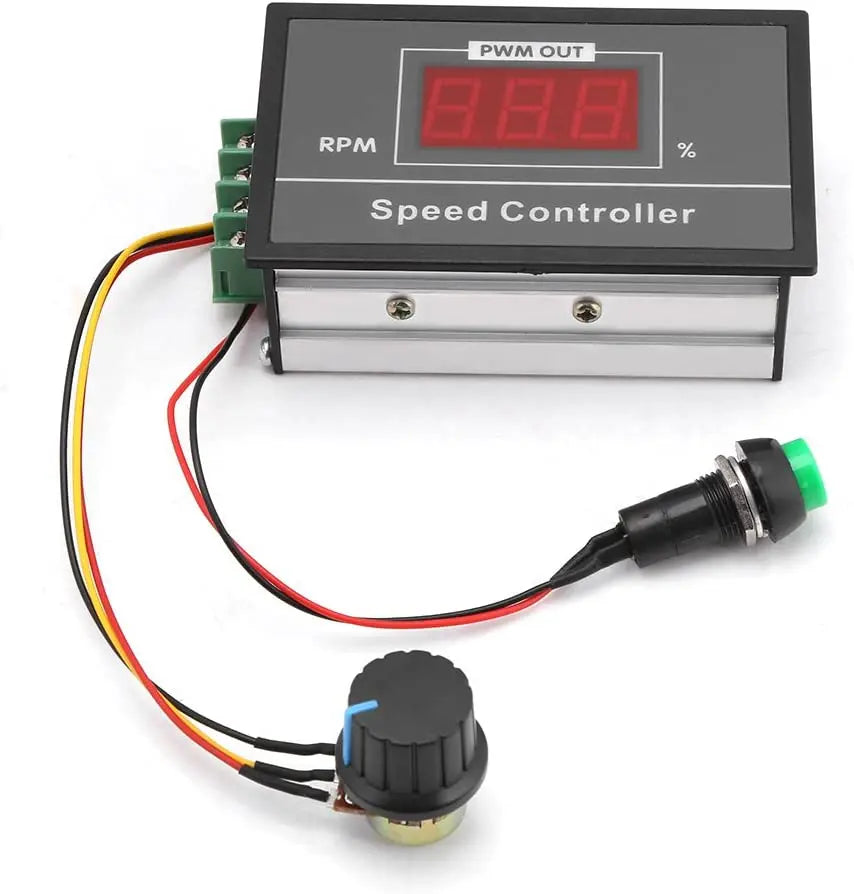 DC 6-60V 12V 24V 36V 48V 30A PWM DC Motor Speed Controller Regulator Motor Speed Controller with Start St product image