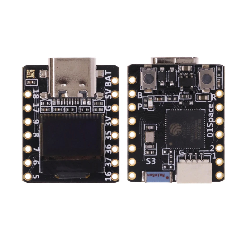 Raspberry Pi Pico RP2040 ESP32 C3 S3 RISC-V WiFi Bluetooth Development Board With 0.42 inch detail image 5
