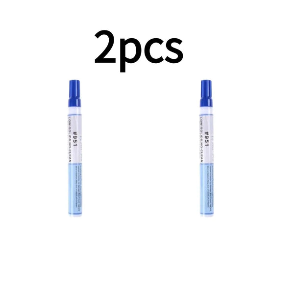1/2/5pcs Soldering Flux Pen Low Solids No Clean For Solder Solar Cell Process Tool