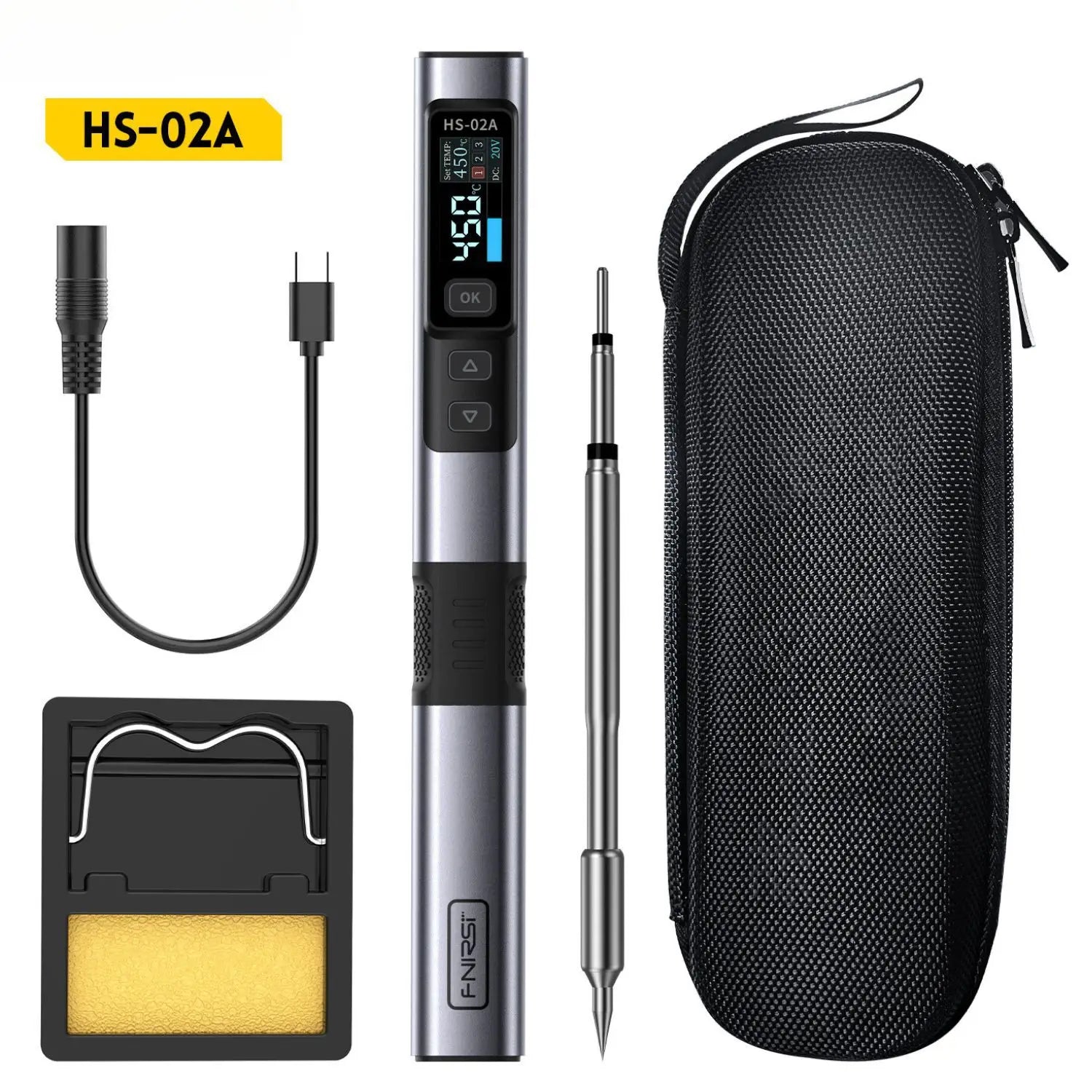 FNIRSI HS-02 Soldering Iron Smart Electric Kit detail image 11