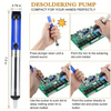 Soldering Sucker Pen Aluminum Metal Desoldering Pump Suction Tin Gun Removal Vacuum Soldering Iron Desolder Hand Welding Tools
