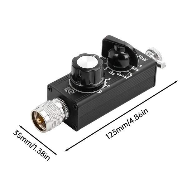 Mini ANT 30W QRP Shortwave Antenna 1.8MHz-30MHz VHF UHF Full Band DIY Tuned Antenna Kit for Transmitter Receiver