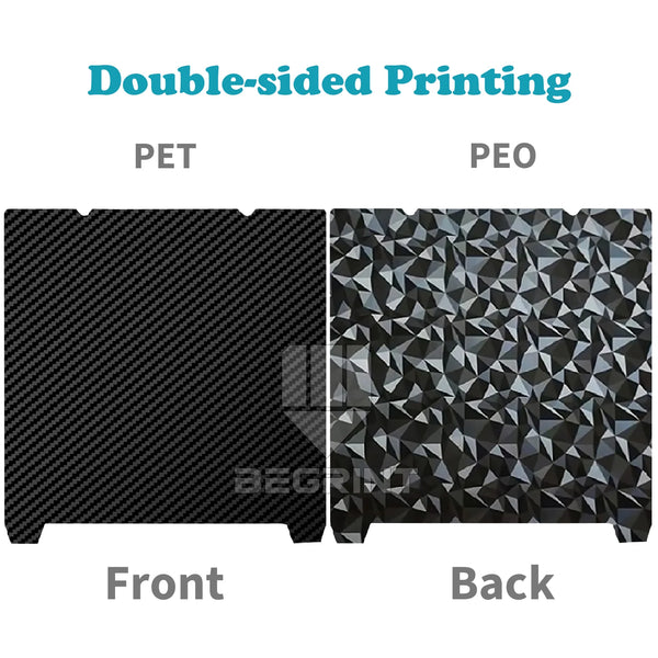 For Creality K1 Build Plate K1C Bed Ender 3 V3 Se Ender 3 S1 Pro Plate Ender 5 S1 H1H PEO PEY PEI Sheet 235x235mm build plate