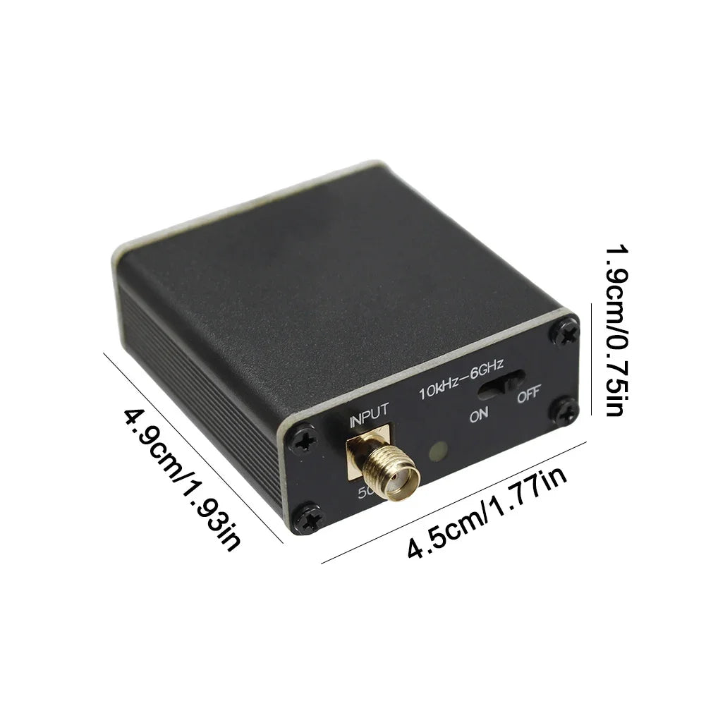 10k-6GHz Full Band Low Noise Amplifier 20dB High Gain Power Preamplifier LNA Module Low detail image 6