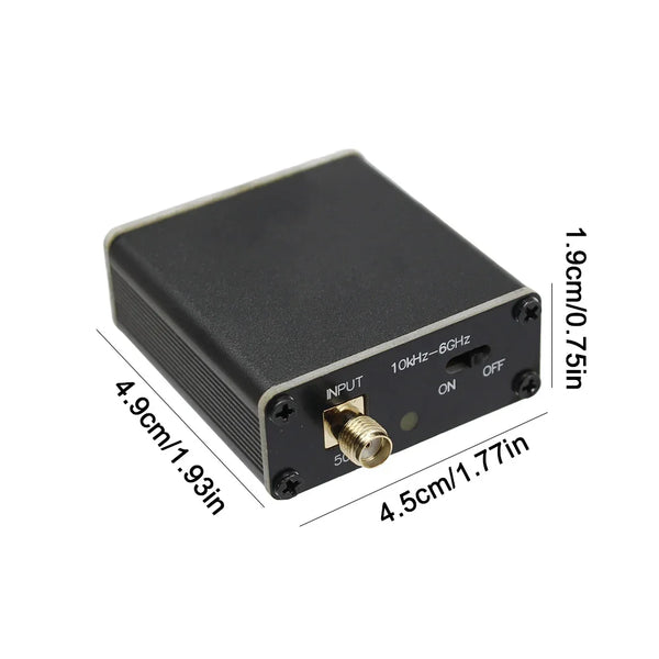 10k-6GHz Full Band Low Noise Amplifier 20dB High Gain Power Preamplifier LNA Module Low detail image 6