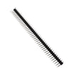 10Pcs/lot 2.54mm 1*40p 90 degree Right angle Single Row Male R/A 40 Pin Header Positive PCB Board Connector Pinheader