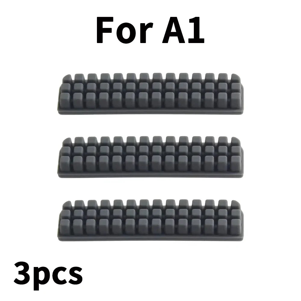 Nozzle Brush for Bambu Lab A1 Wiper Silicone Brush Hotbed Mounted Scrubbers for Bambulab A1 Cleaning Tool 3D Printer Accessories