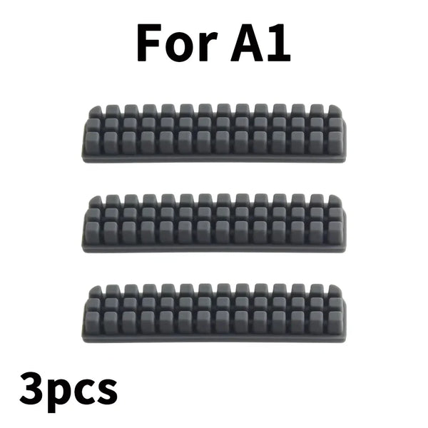 Nozzle Brush for Bambu Lab A1 Wiper Silicone Brush Hotbed Mounted Scrubbers for Bambulab A1 Cleaning Tool 3D Printer Accessories