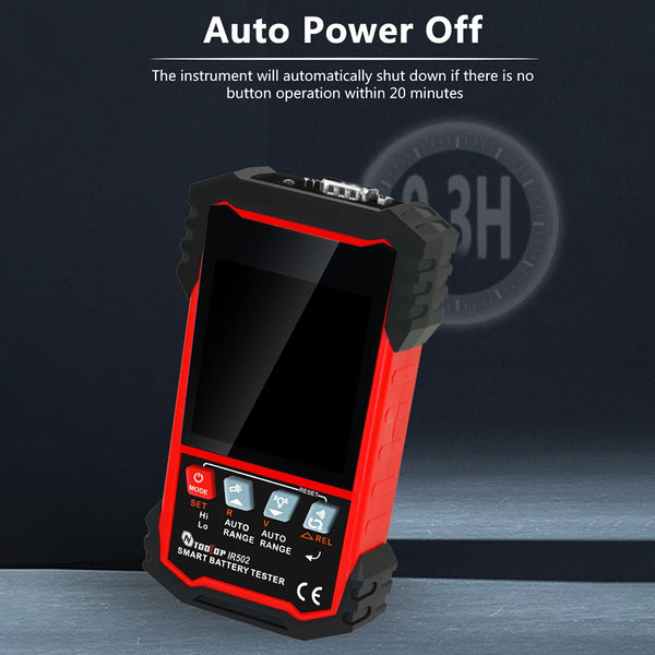TOOLTOP IR500/IR502 Battery Internal OHM Meter High Precision 120V 0.000m -500 Battery detail image 5