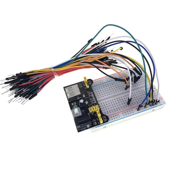 MB-102 Breadboard 400 830 Points Solderless PCB Prototype Board MB102 Power Module 65 detail image 8