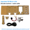 DC 5V CW Morse Code Decoder Loose Kit Audio Cipher Reader Circuit Board Welding Exercise DIY detail image 12