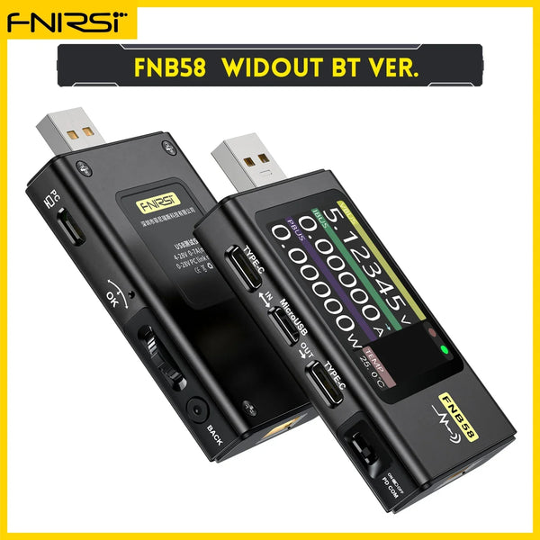FNIRSI FNB58 Digital USB Voltmeter Ammeter Tester detail image 6