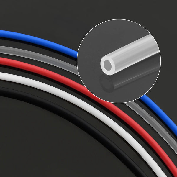 1/2/4M Bowden Extruder PTFE Tube for J-Head/Ender 3/Bambu Lab P1P AMS A1 Mini 1.75mm Filament ID 2/2.5mm OD 4mm Teflon Pipe