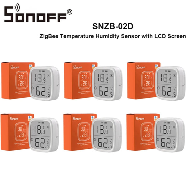 SONOFF SNZB 02D Zigbee Temperature Humidity Sensor with 2.5" LCD Screen for EWeLink SONOFF detail image 12
