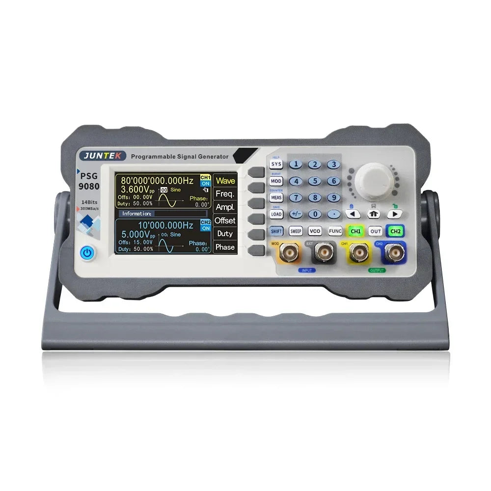 JUNTEK Signal Generator PSG9080 80M Programmable Digital Control DDS Dual-Channel Arbitrary detail image 2