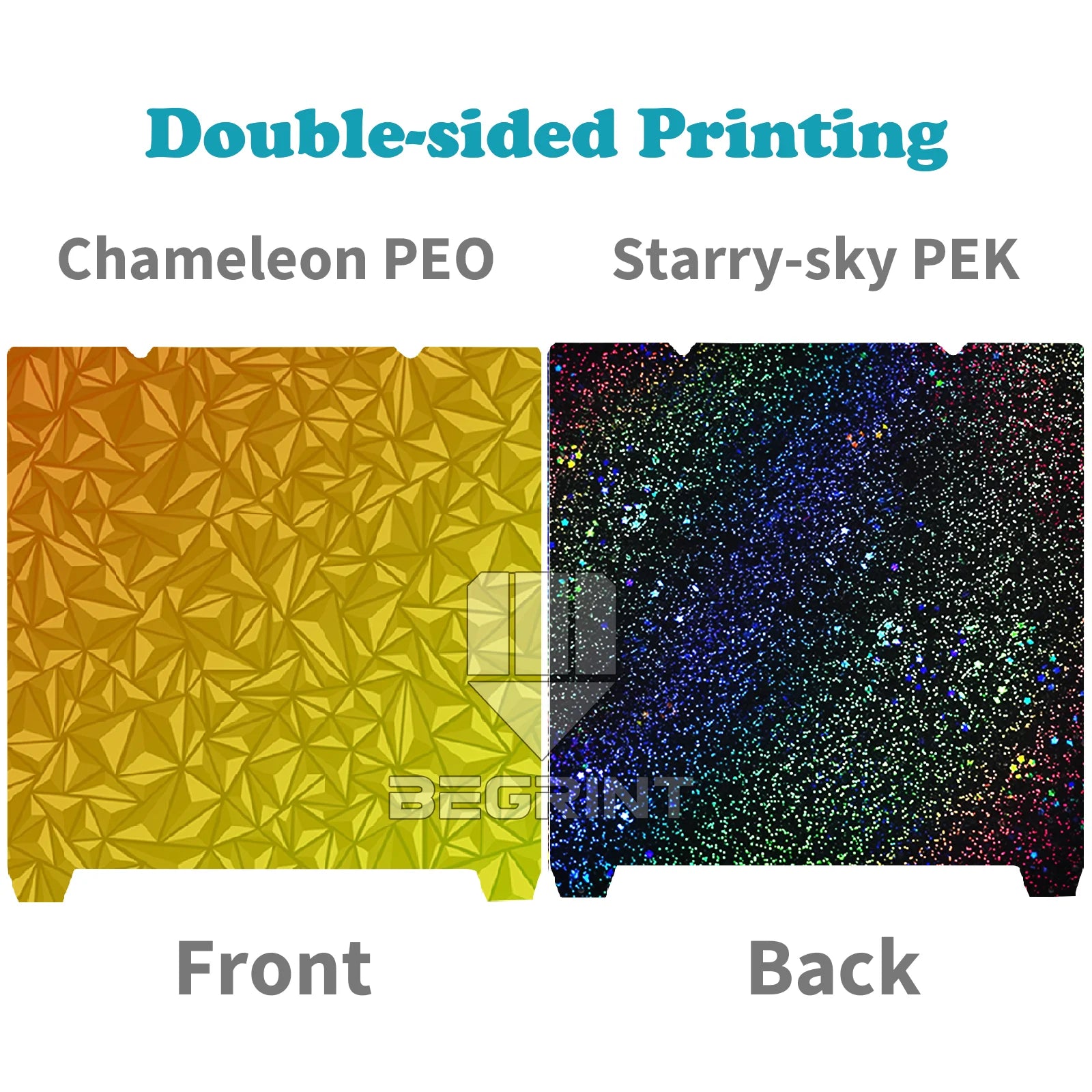 For Creality K1 Build Plate K1C Bed Ender 3 V3 Se Ender 3 S1 Pro Plate Ender 5 S1 H1H PEO PEY PEI Sheet 235x235mm build plate