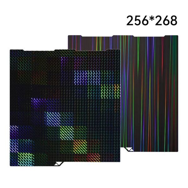 Kobra 3 Build Plate Kobra 3 Pei Textured PEO 256x268 For Anycubic Kobra 3 Combo Build Plate Spare Parts Double Sided Heat Bed