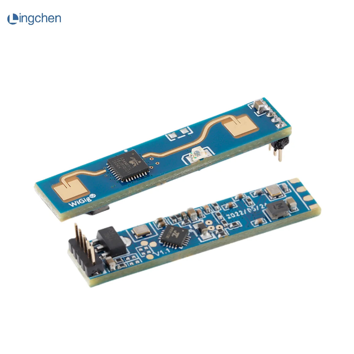 Mini HLK-LD2410B High Sensitivity 24G Human Presence Status Radar Heartbeat Detection Sensor Module LD241 product image