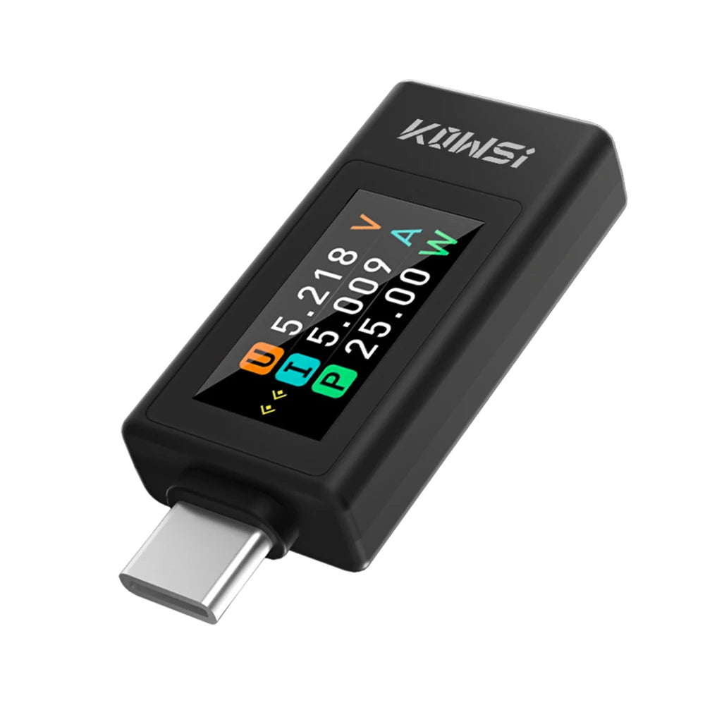 KWS-X1/KWS-1902L USB Tester Voltmeter Ammeter DC4-30V0-12A Fast Charge Detection Trigger Capacity Measurement Ripple Measurement